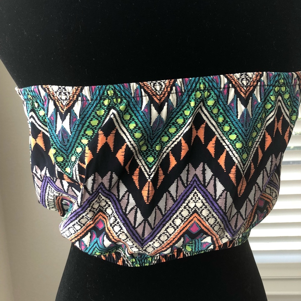 Multi-Colored Tube Top - Picture 7 of 8